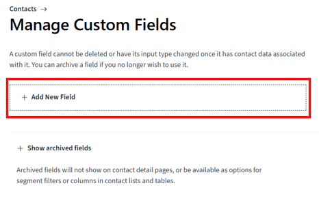 add new field