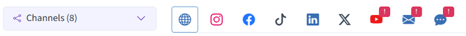 channel tab