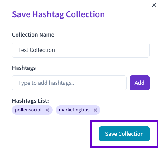 save collection