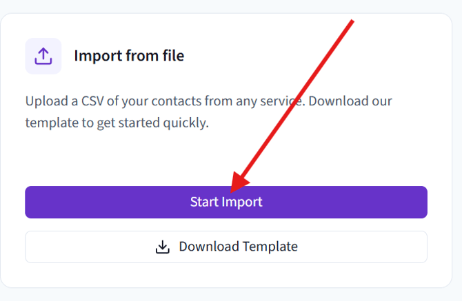 start import